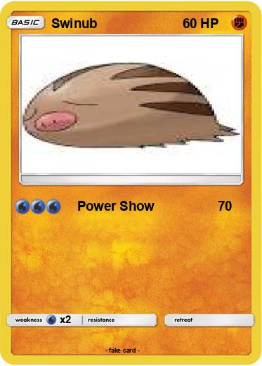 Pokemon Swinub