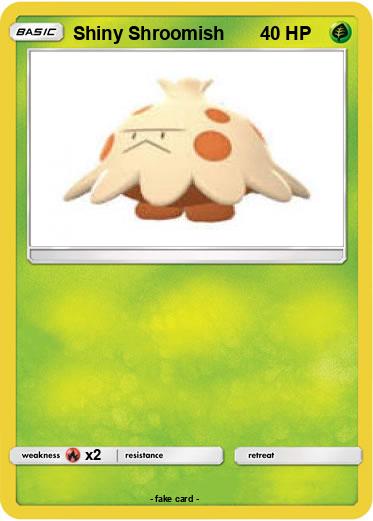 Pokemon Shiny Shroomish