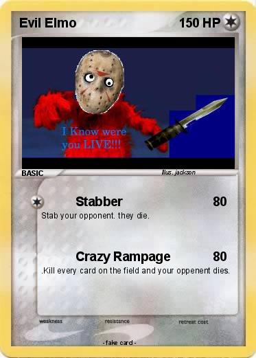 Pokemon Evil Elmo