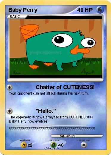 Pokemon Baby Perry