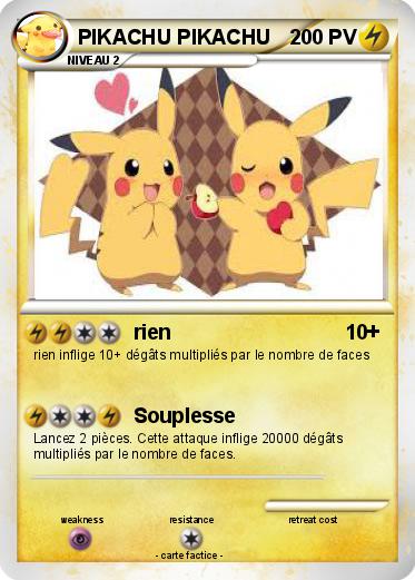 Pokemon PIKACHU PIKACHU