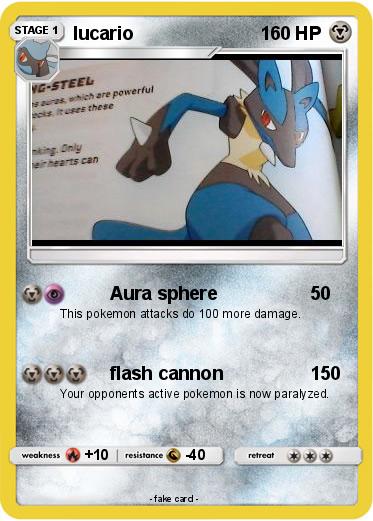 Pokemon lucario