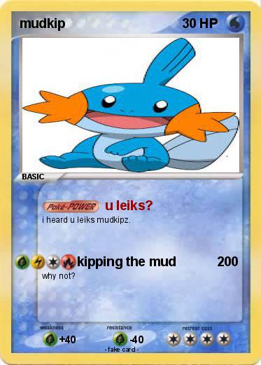 Pokemon mudkip