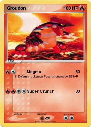 Pokemon Groudon
