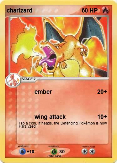 Pokemon charizard