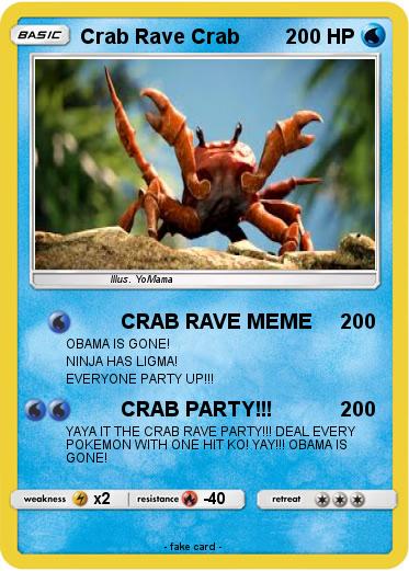 Pokemon Crab Rave Crab