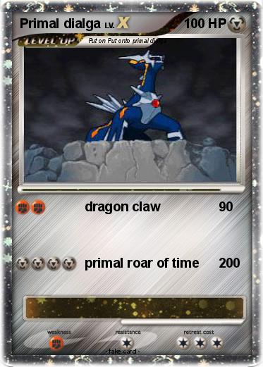 Pokemon Primal dialga