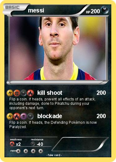Pokemon messi