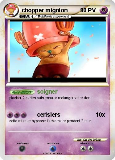 Pokemon chopper mignion