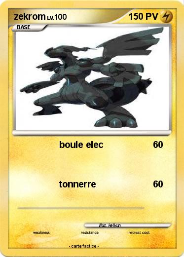 Pokemon zekrom