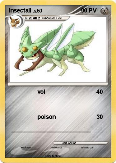 Pokemon insectali