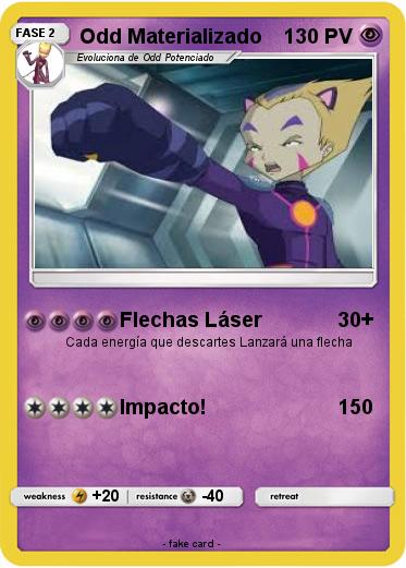 Pokemon Odd Materializado