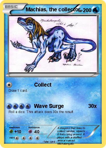 Pokemon Machias, the collector