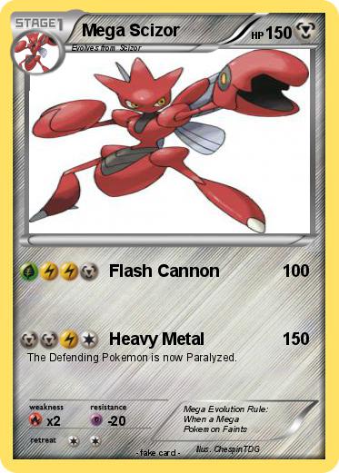 Pokemon Mega Scizor