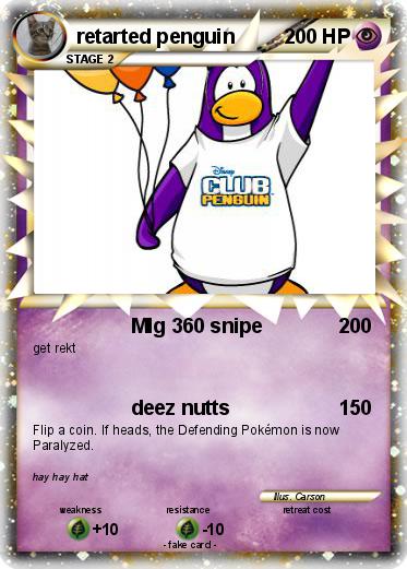 Pokemon retarted penguin