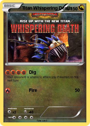 Pokemon Titan Whispering Death