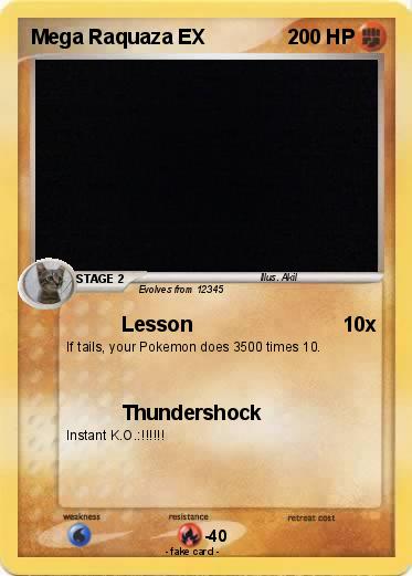 Pokemon Mega Raquaza EX