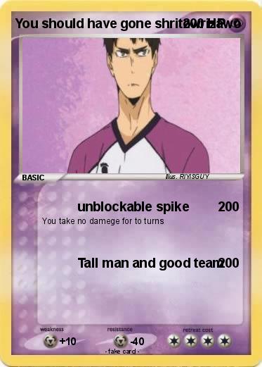 Pokemon You should have gone shritowrizawo