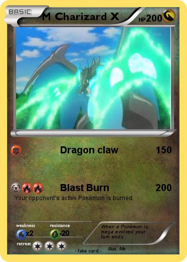 Pokemon M Charizard X