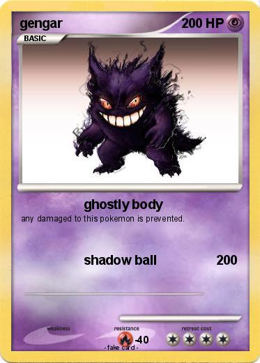 Pokemon gengar