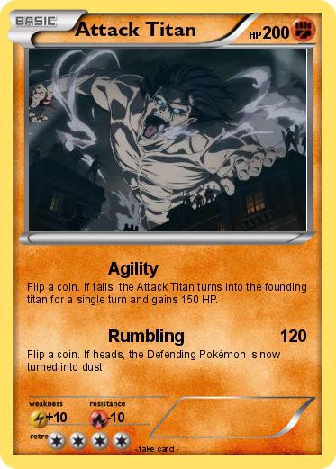 Pokemon Attack Titan