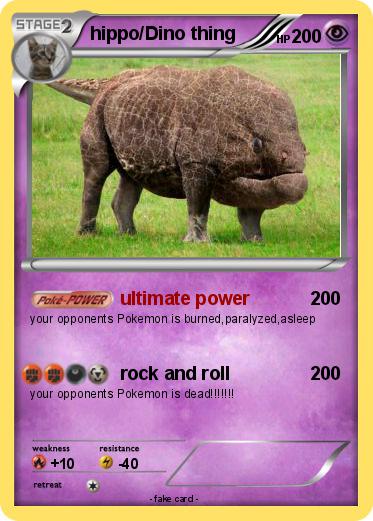 Pokemon hippo/Dino thing