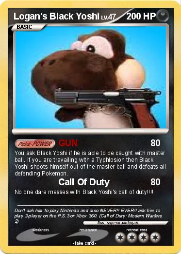 Pokemon Logan's Black Yoshi
