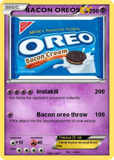 Pokemon BACON OREOS