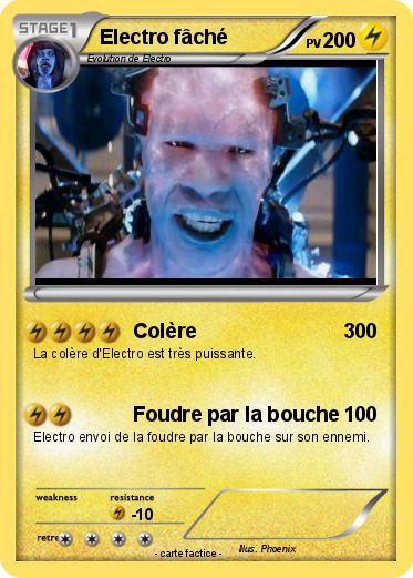 Pokemon Electro fâché