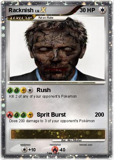 Pokemon Racknish