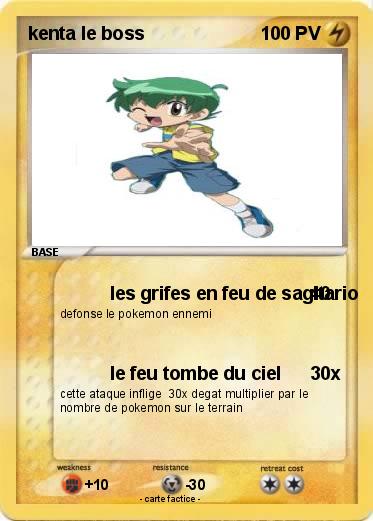 Pokemon kenta le boss