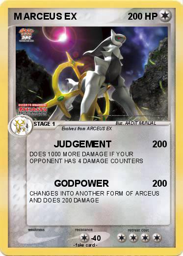 Pokemon M ARCEUS EX