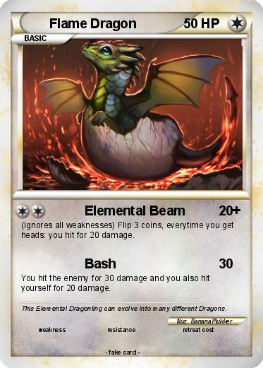 Pokemon Flame Dragon