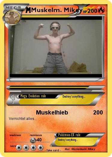 Pokemon Muskelm. Mikey