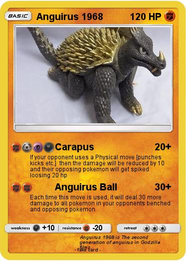 Pokemon Anguirus 1968