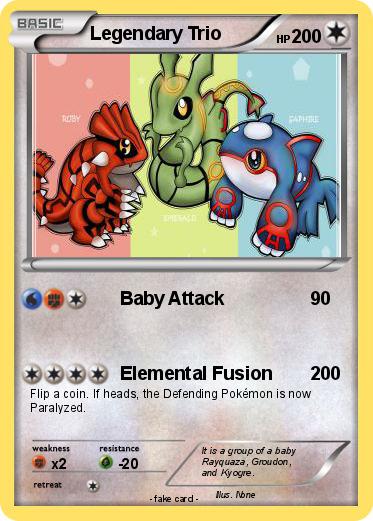 Pokemon Legendary Trio