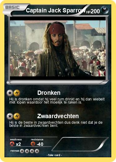 Pokemon Captain Jack Sparrow
