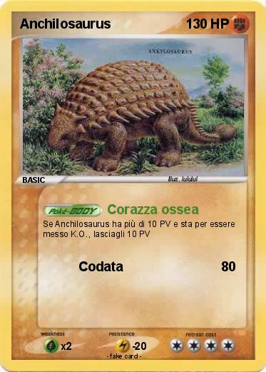 Pokemon Anchilosaurus