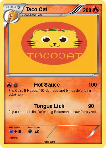 Pokemon Taco Cat