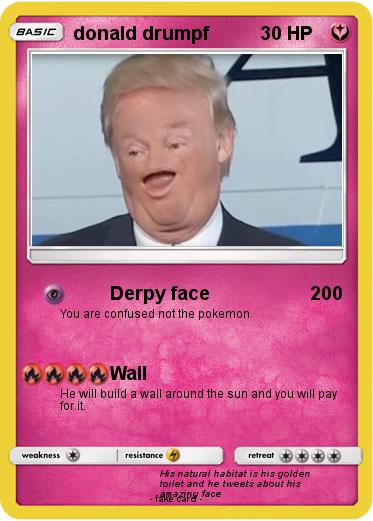Pokemon donald drumpf
