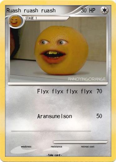 Pokemon Ruash ruash ruash