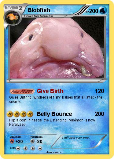 Pokemon Blobfish