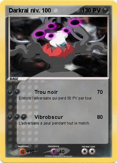 Pokemon Darkrai niv. 100