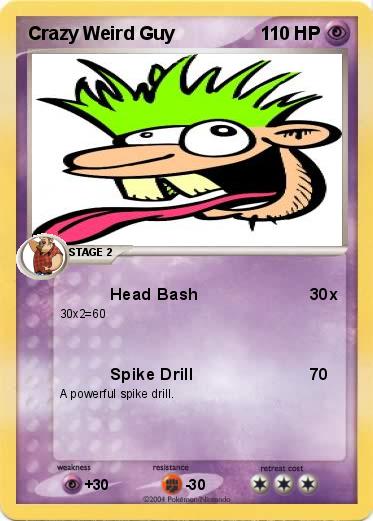 Pokemon Crazy Weird Guy
