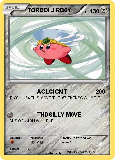 Pokemon TORBDI JIRB6Y