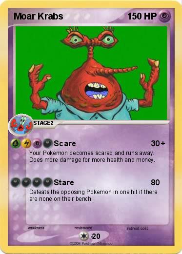 Pokemon Moar Krabs