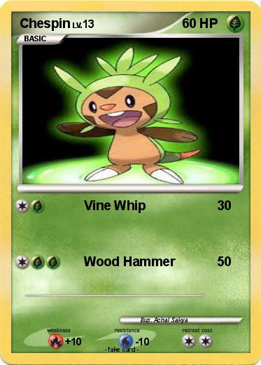 Pokemon Chespin