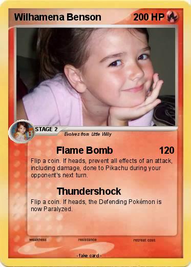 Pokemon Wilhamena Benson