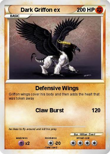 Pokemon Dark Griffon ex