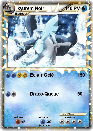 Pokemon kyurem Noir